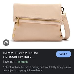 Hammitt VIP Medium Crossbody Bag - Cream